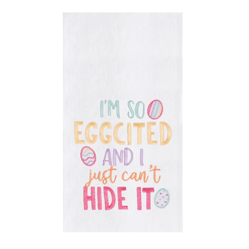 I’m So Eggcited Kitchen Towel