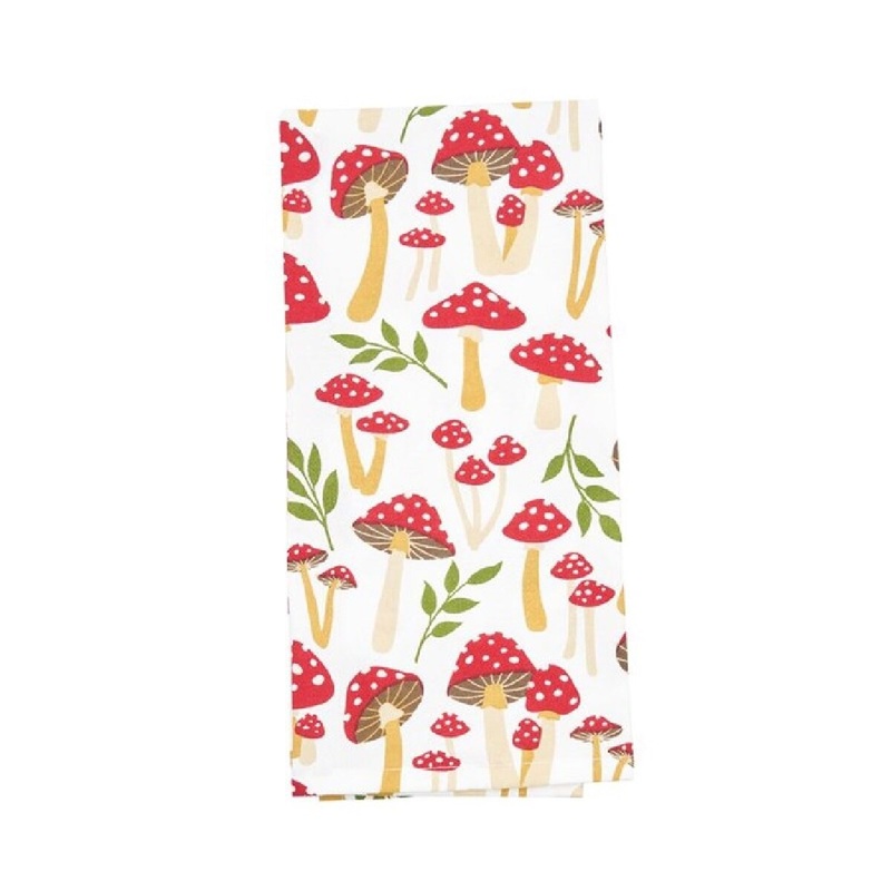 Mushroom Forest Dish Towel