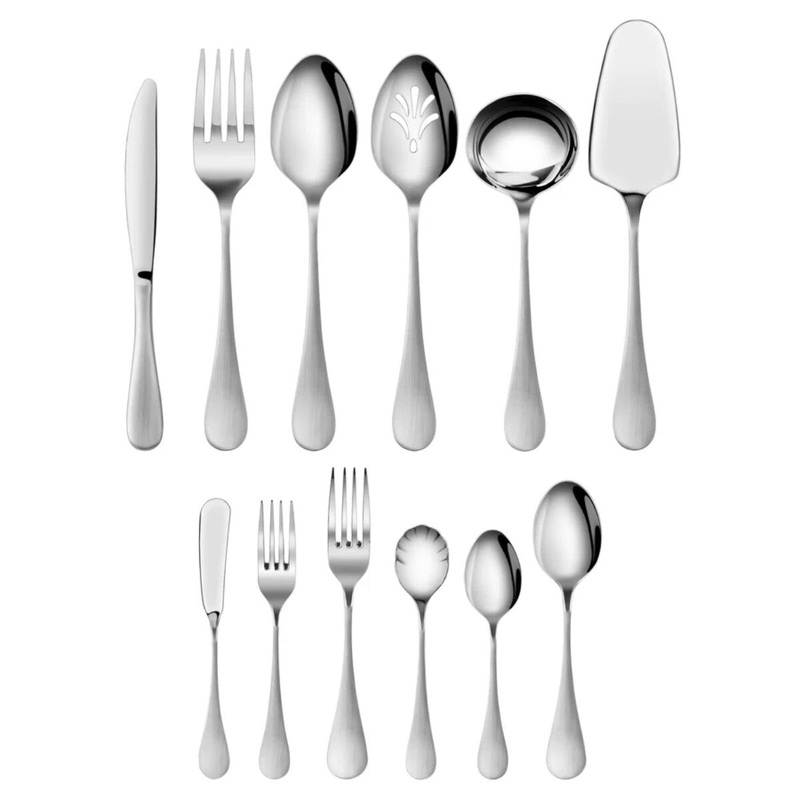 RAIN 47-Piece Flatware Set