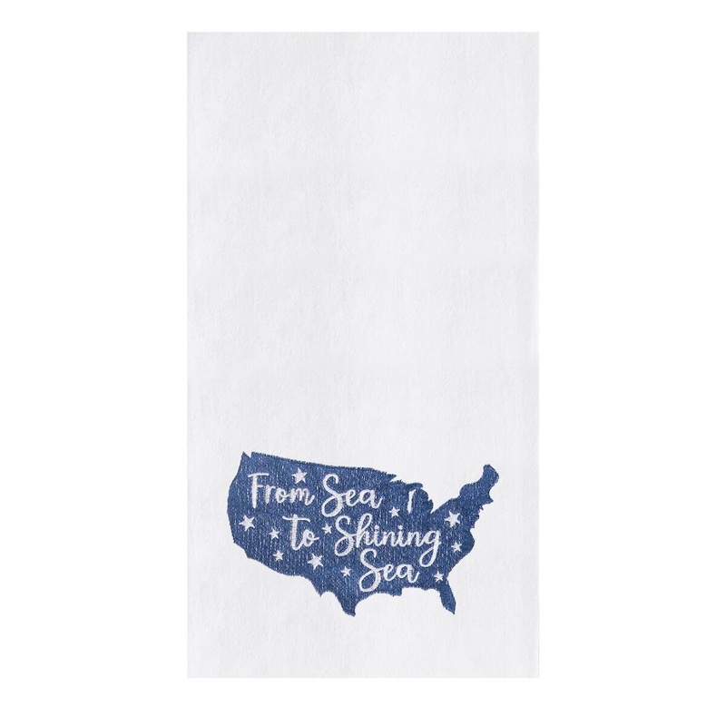 Sea to Shining Sea Kitchen Towel