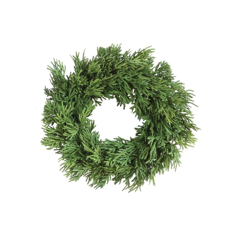 10 Artificial Cedar Wreath