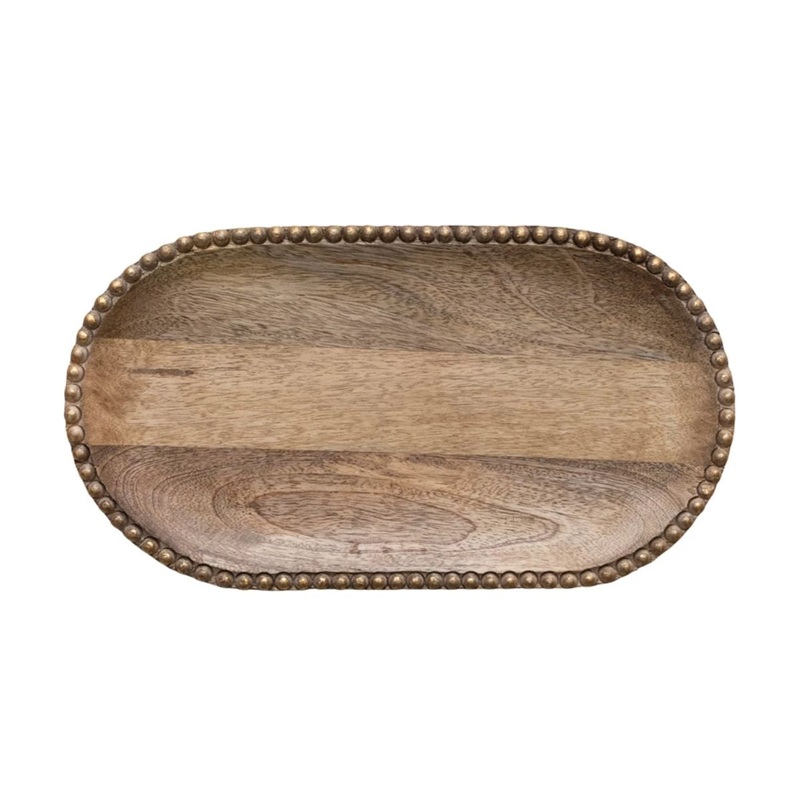 16.25×9 Mango Wood Tray
