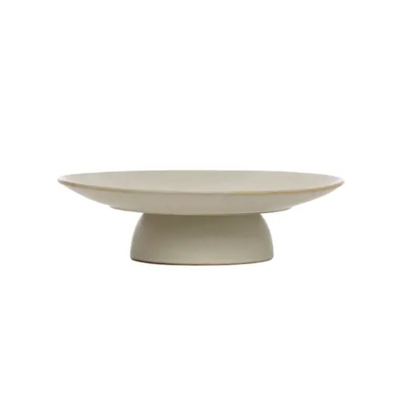 2.25 Cake stand w/Pedestal- Cream