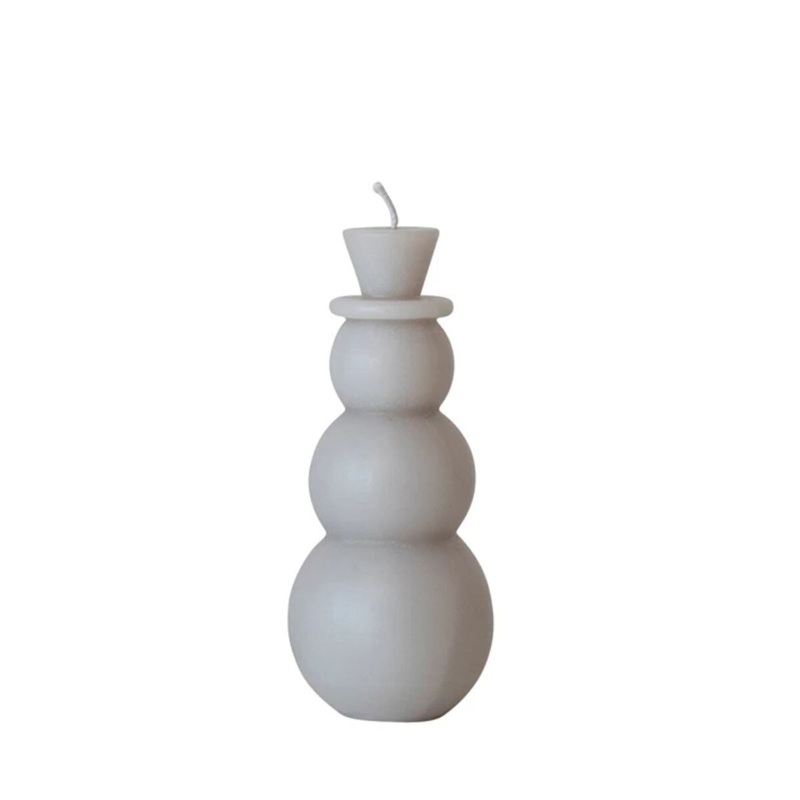 4.5 Snowman Candle