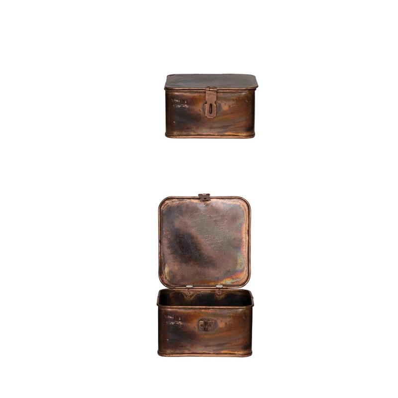 Copper Metal Box – Medium