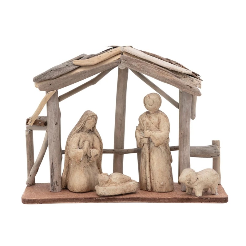 Driftwood Nativity
