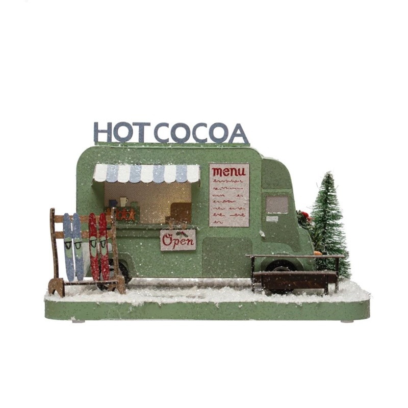 Paper Hot Cocoa Truck LED Light