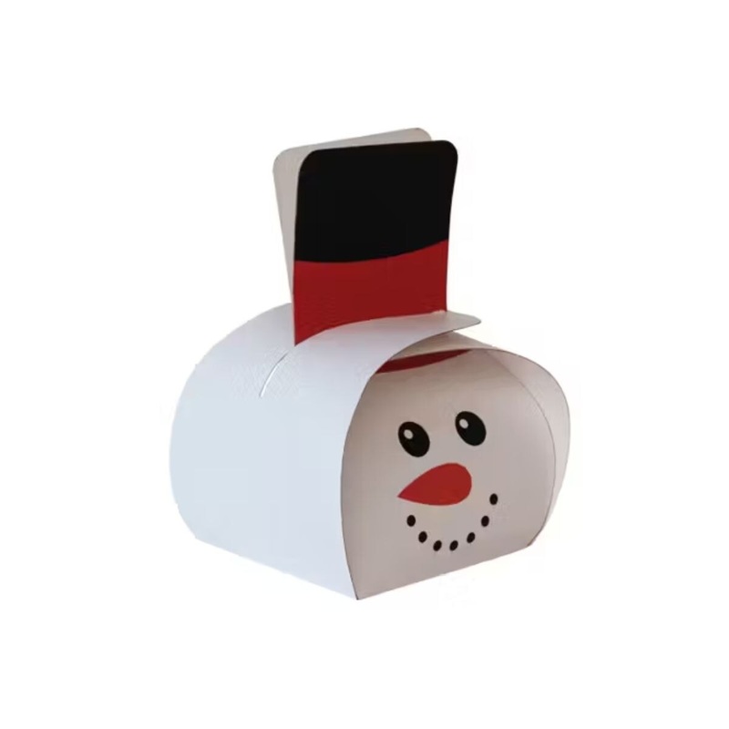 Paper Snowman Gift Box