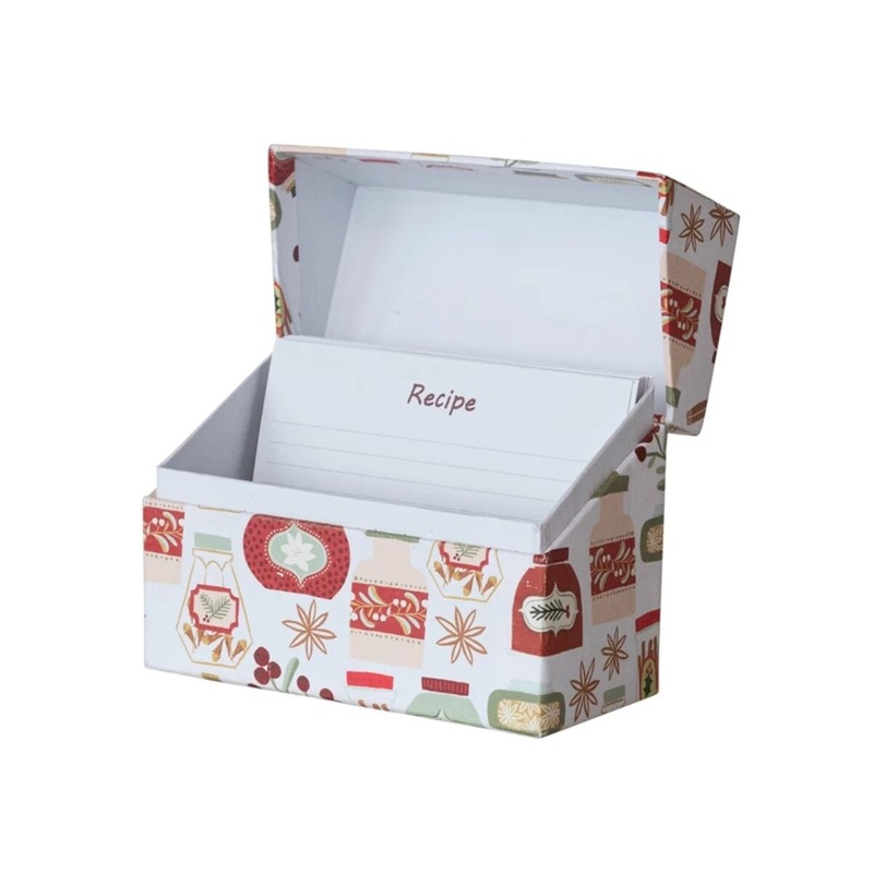 Recipe Box W/36 Cards