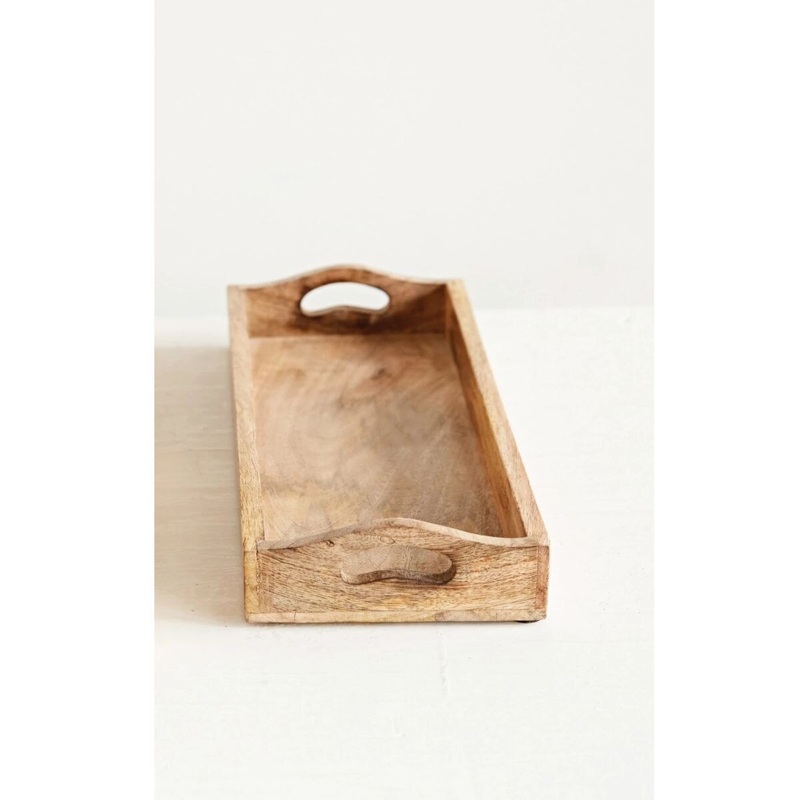 Tray Mango Wood Rectangle 15