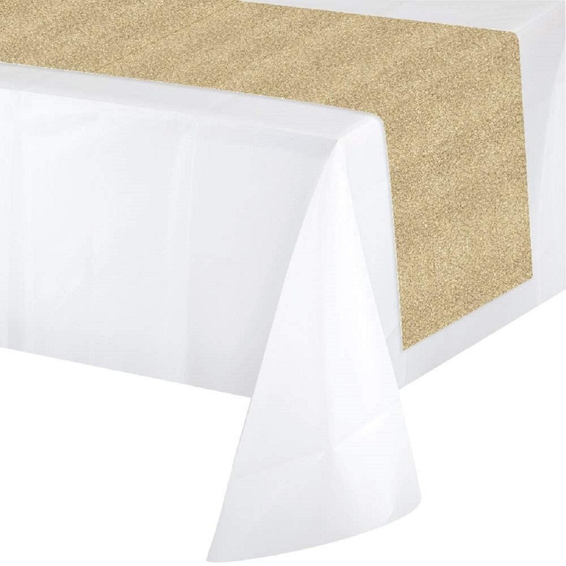 14 x 84 Gold Glitter Table Runner