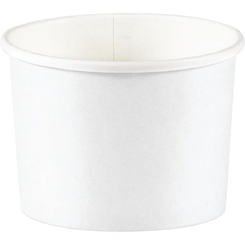 2.5 x 3.5 Treat Cup White