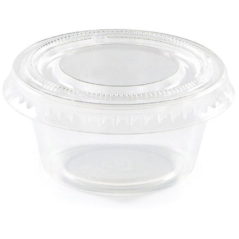 2 Oz Clear Portion Cups with Lid