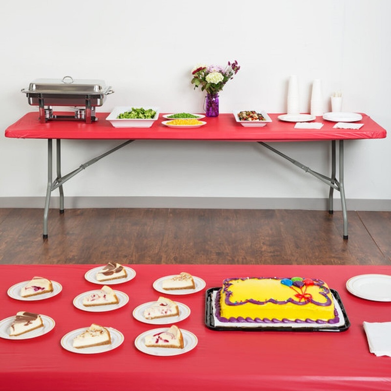 30 x 96 Real Red Table Cover