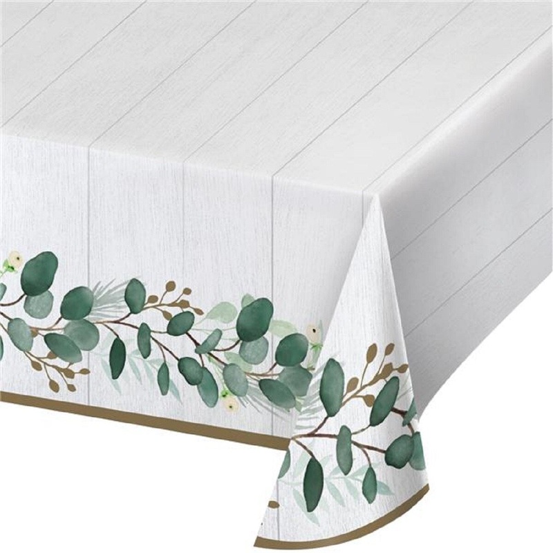 54 x 102 Eucalyptus Paper Table Cover