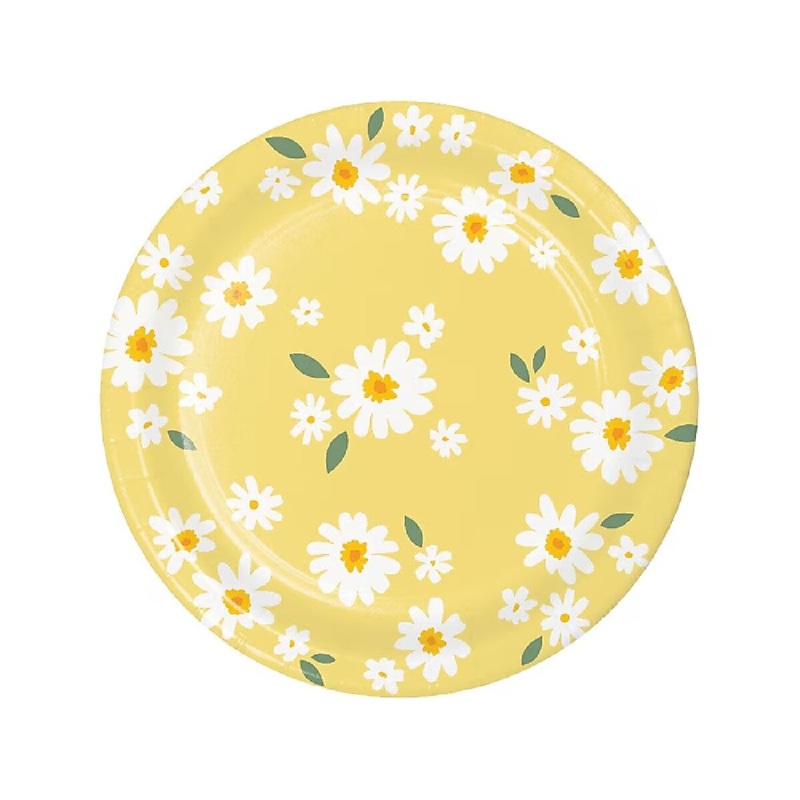 9 Sweet Daisy Paper Plate