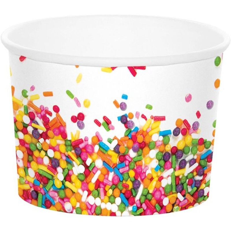 Confetti Sprinkles Paper Treat Cup