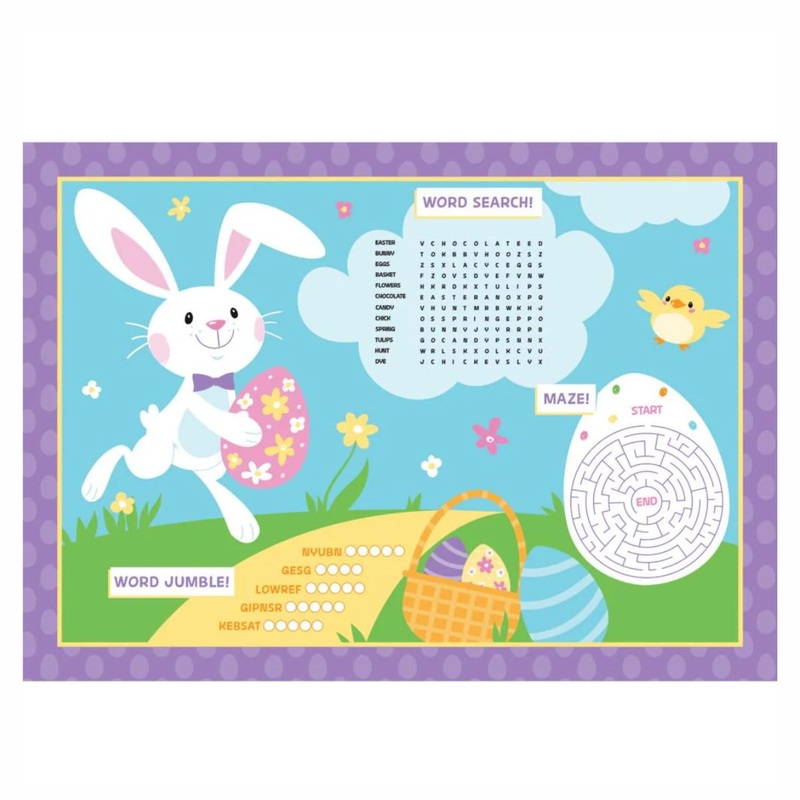 Easter Activity Placemat