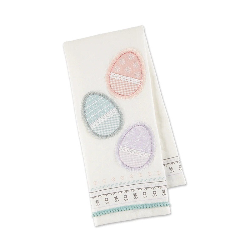 Easter Eggs Dish Towel