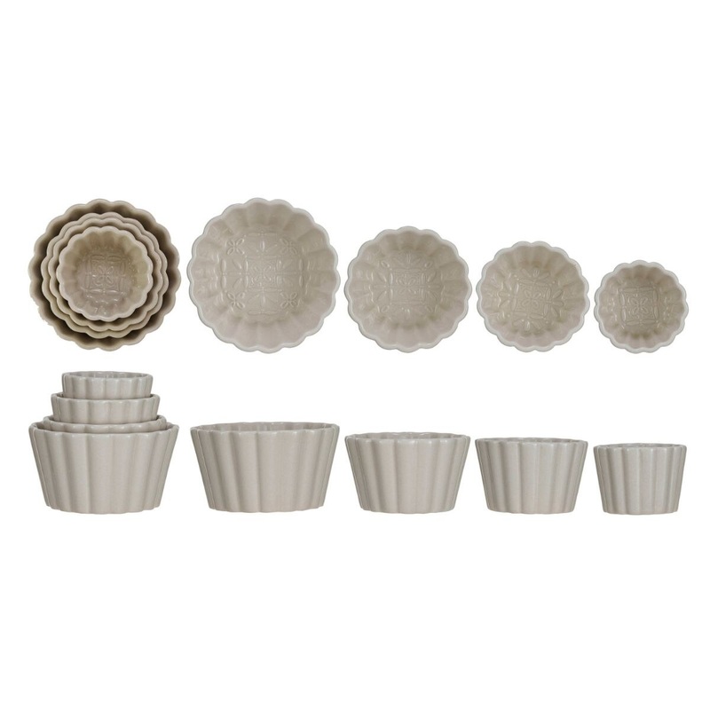 Fluted Prep Bowls