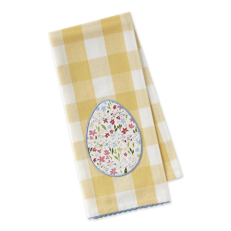 Gingham Dish Towel – Lace Egg