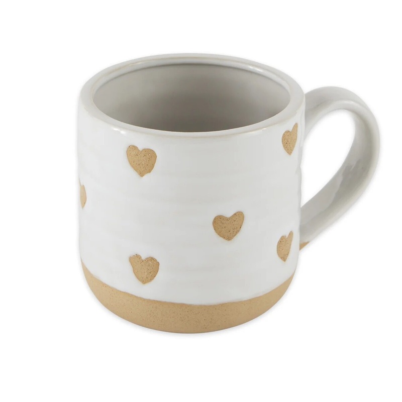 Hearts Relief Mug