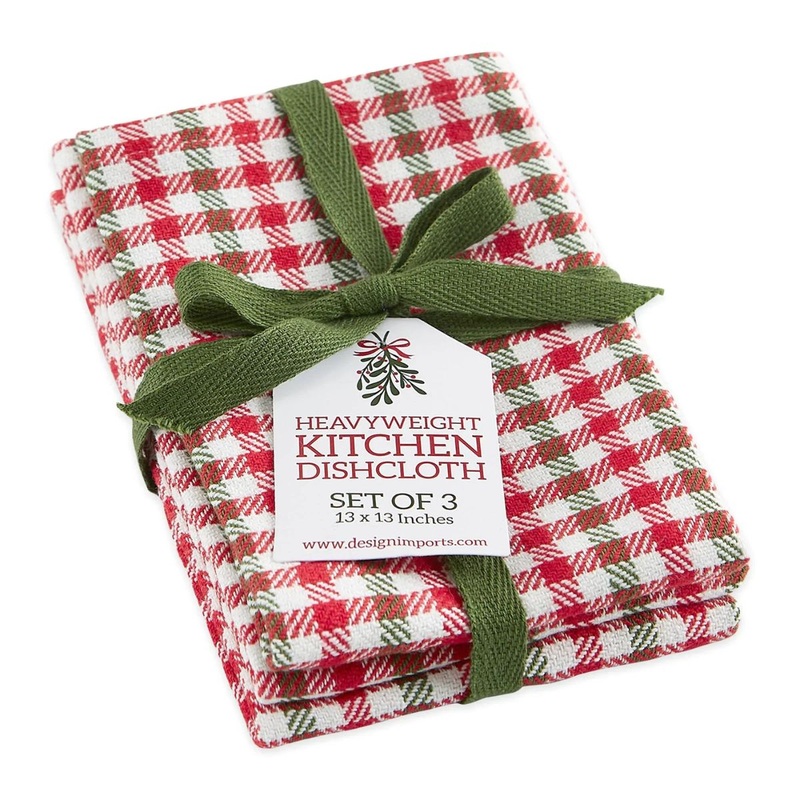 Holiday Houndstooth Dish Cloth