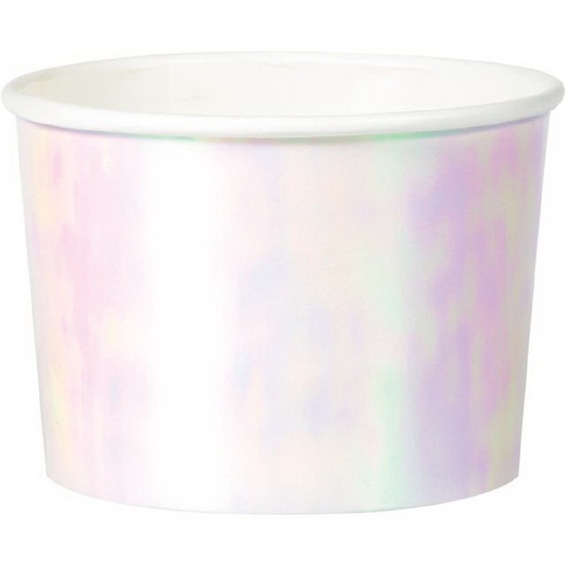 Iridescent Paper Treat Cup