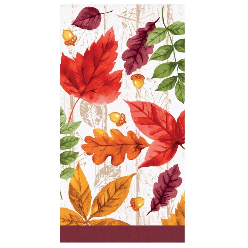 Lush Leaves Beverage Napkin