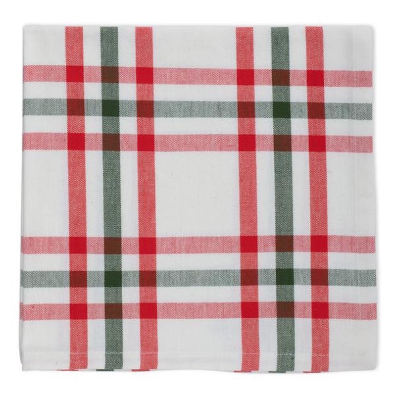 Nutcracker Plaid Linen Napkin