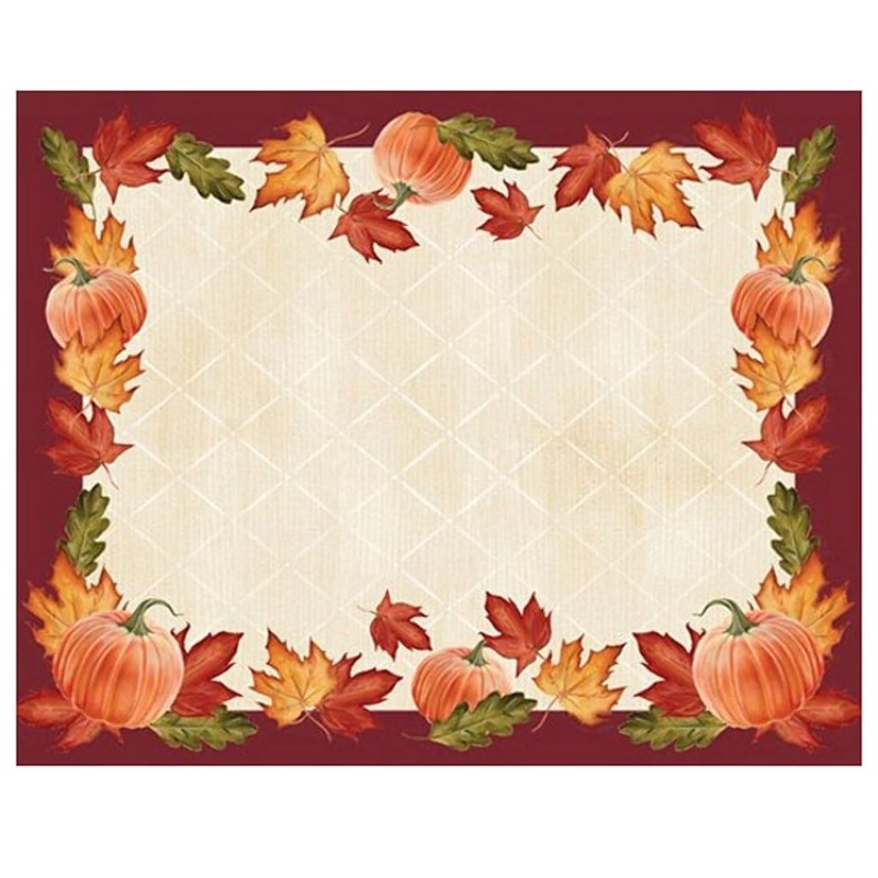 Pumpkin Leaves Napkin
