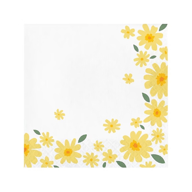 Sweet Daisy Luncheon Napkin