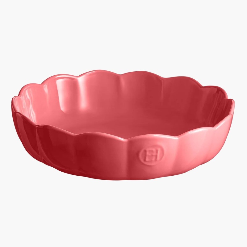 10.5x 10.5 Rose Candy Madeleine Round Dish