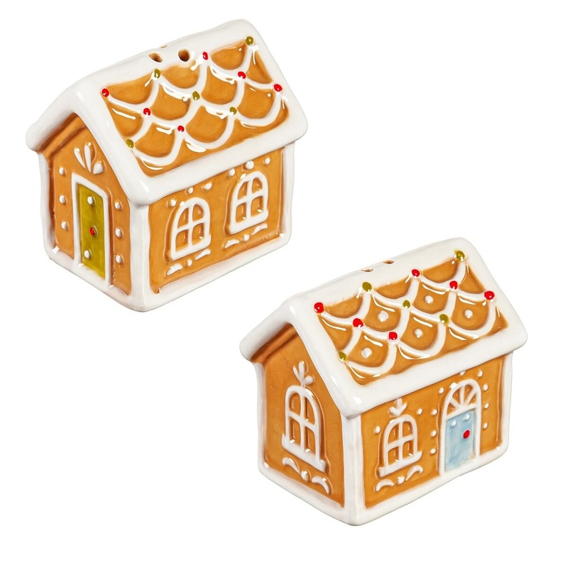 Gingerbread House Salt/Pepper Shakers