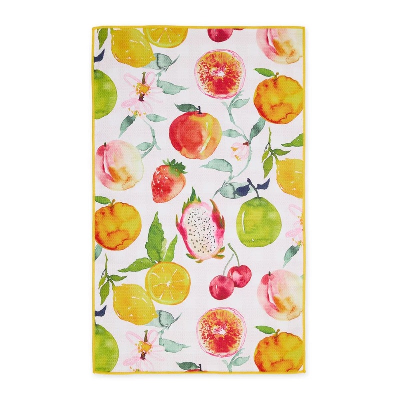 Juicy Fruits Printed Microfiber Dish towel