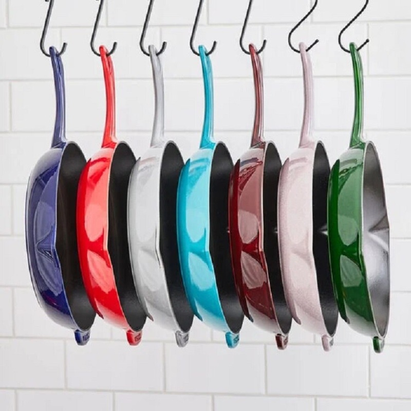 Staub Cast Iron 10 Fry Pan|Basil|Graphite|Black Matte|Grenadine|Cherry|Dark Blue