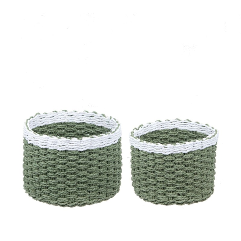 2-pc Woven Basket