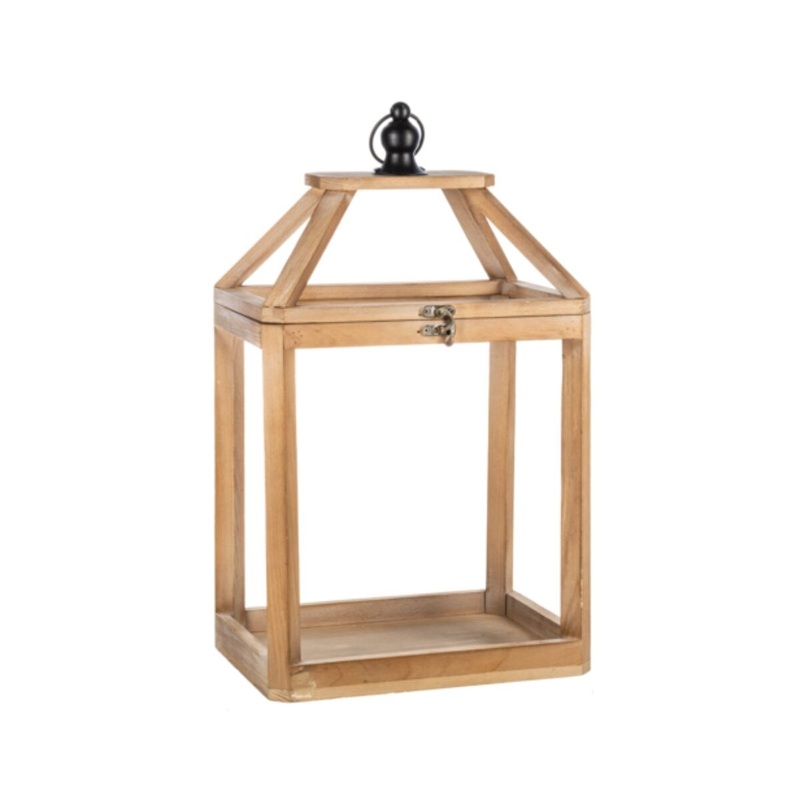 Angled Top Rectangle Centerpiece Tray- Large