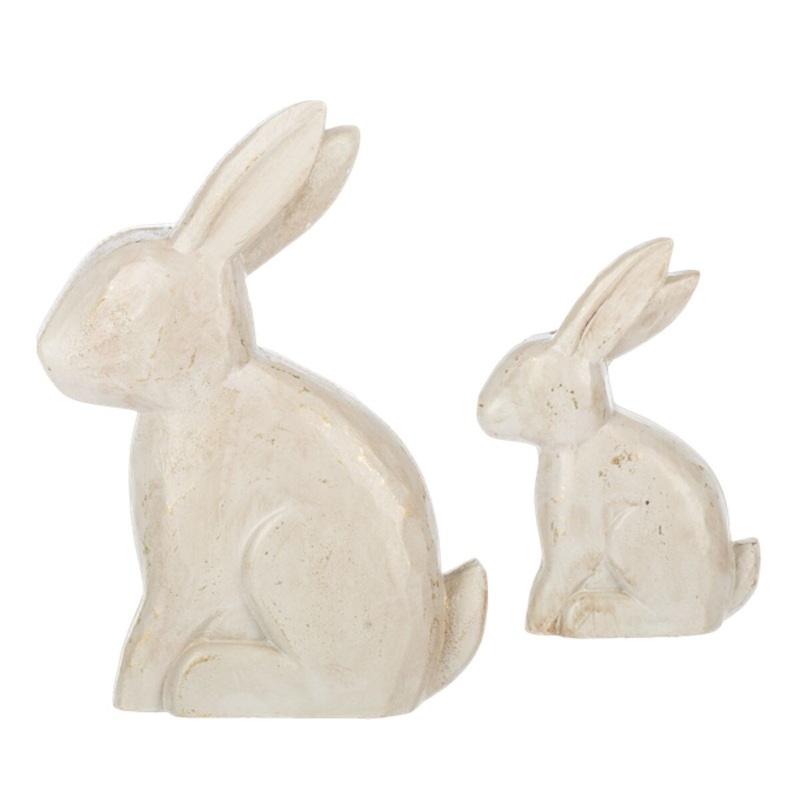 Carved Rabbit Wood