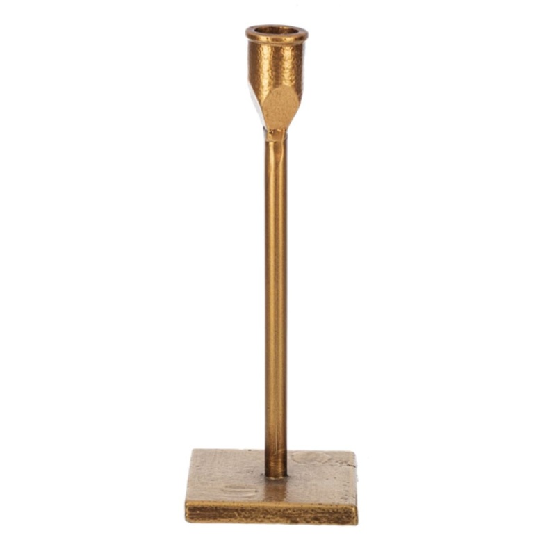 Cast Gold Taper Holder- Large