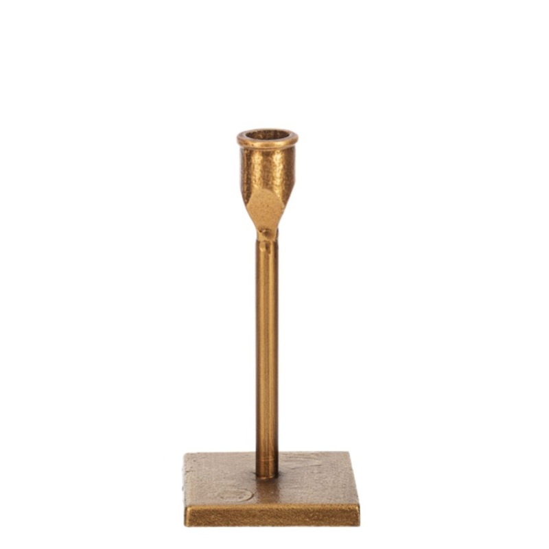 Cast Gold Taper Holder- small