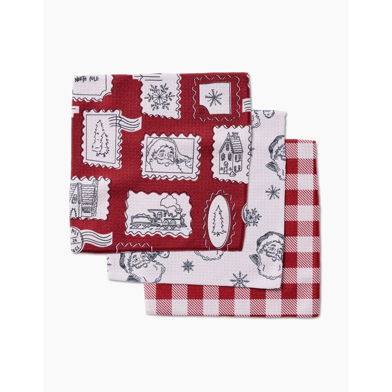 Christmas Santa Dish Cloth