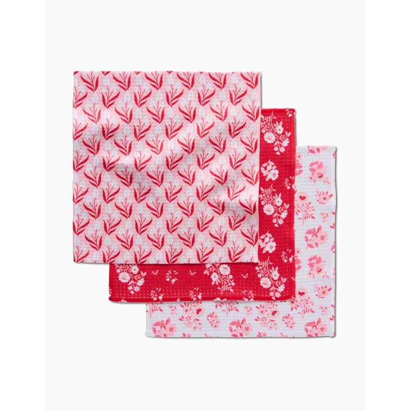Cupid Garden Dish Cloth Set of 3