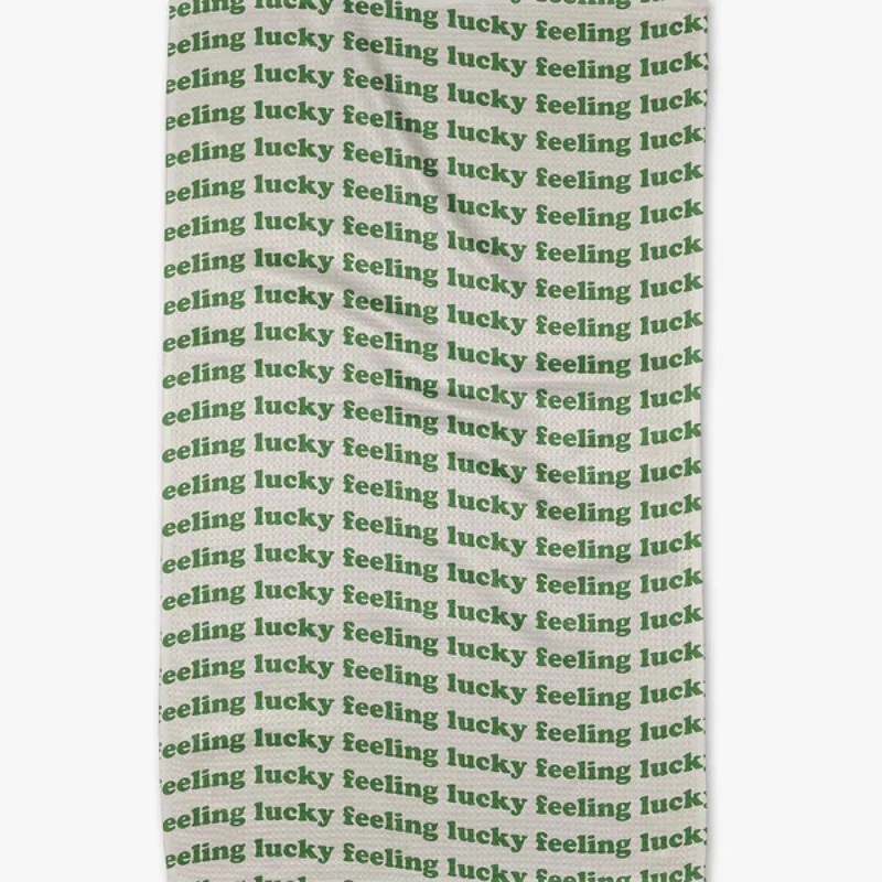Feeling Lucky Tea Towel