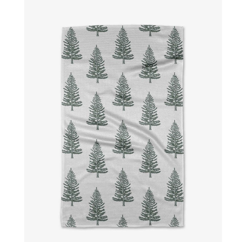 Frosted Trees Kitchen Tea Towel