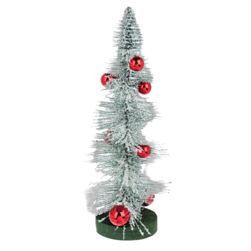 Green Tree w/Red Balls – Large