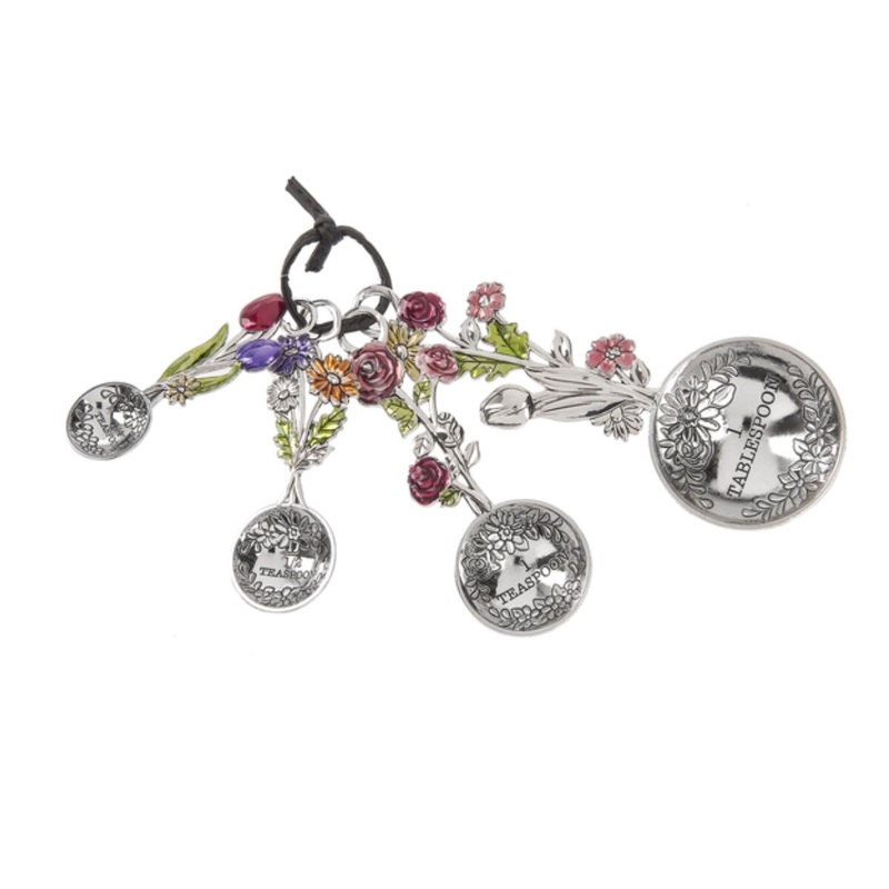 Measuring Spoons – Flower Bouquet