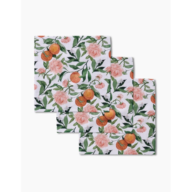 Peony for your Thouhts Dish Cloth