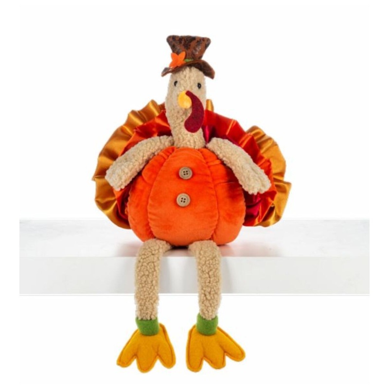 Thankful Turkey Shelf Sitter