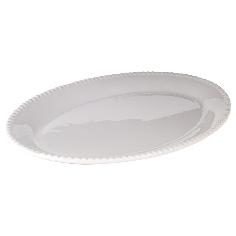 16×11 White Platter